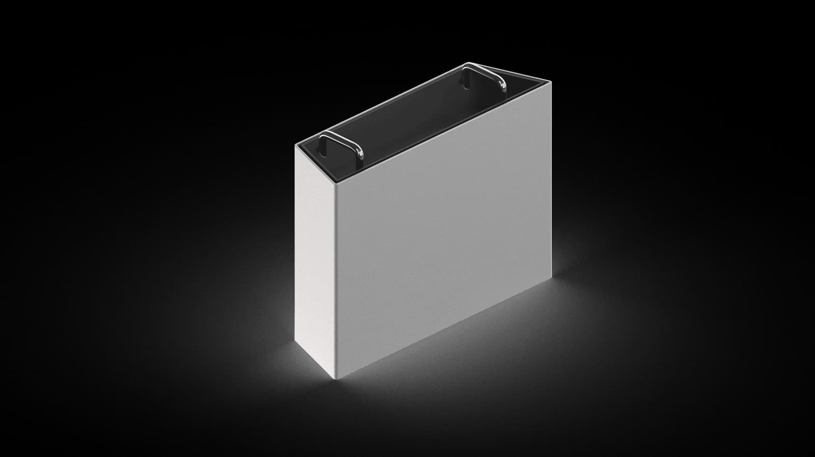 Studio Pro, three-quarter view — the workstation the Nova accessory line is designed around.